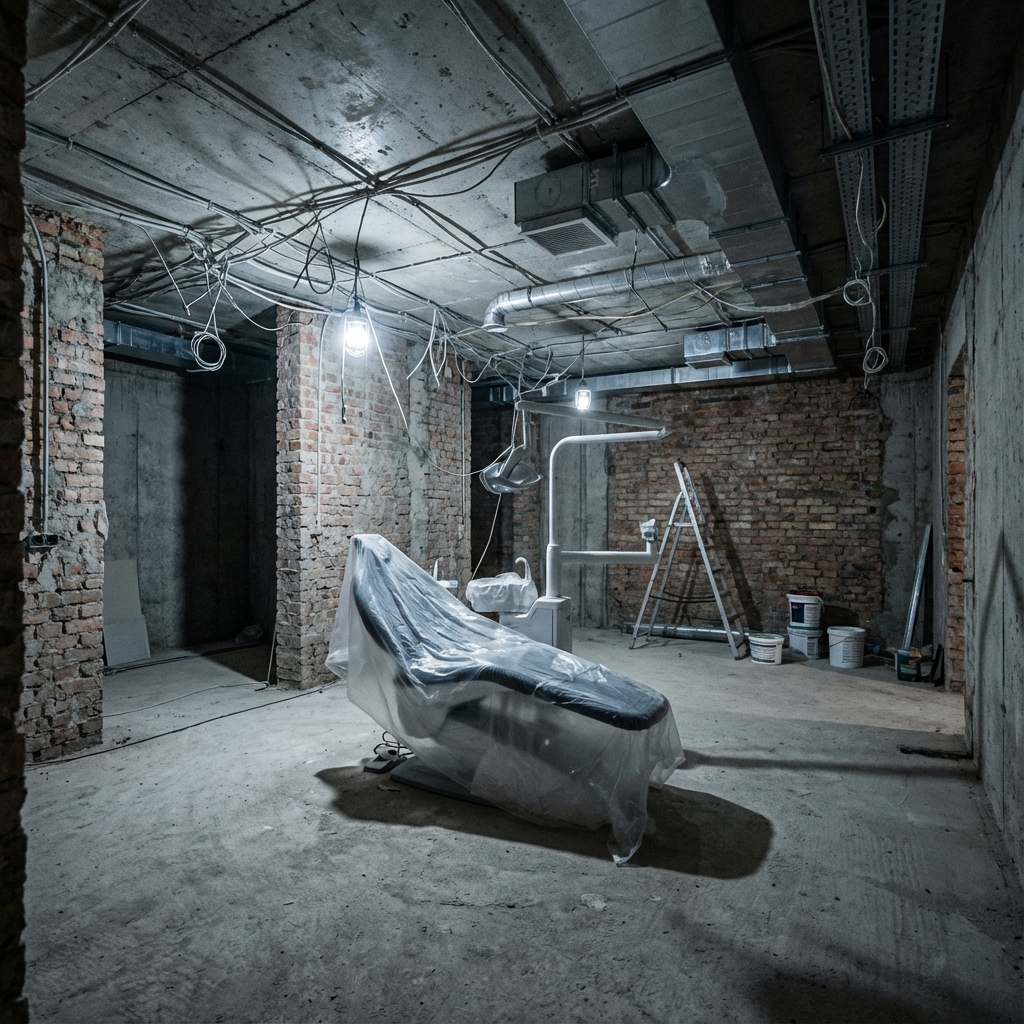 Clinica Mimarlık Önce - Klinik Tadilat Öncesi